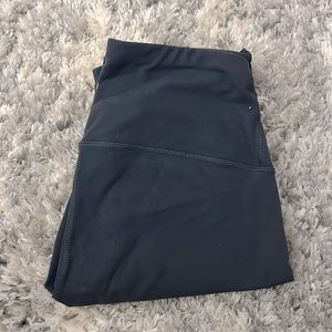 90 Degree Greyish Blue Full Length Leggings Size Medium